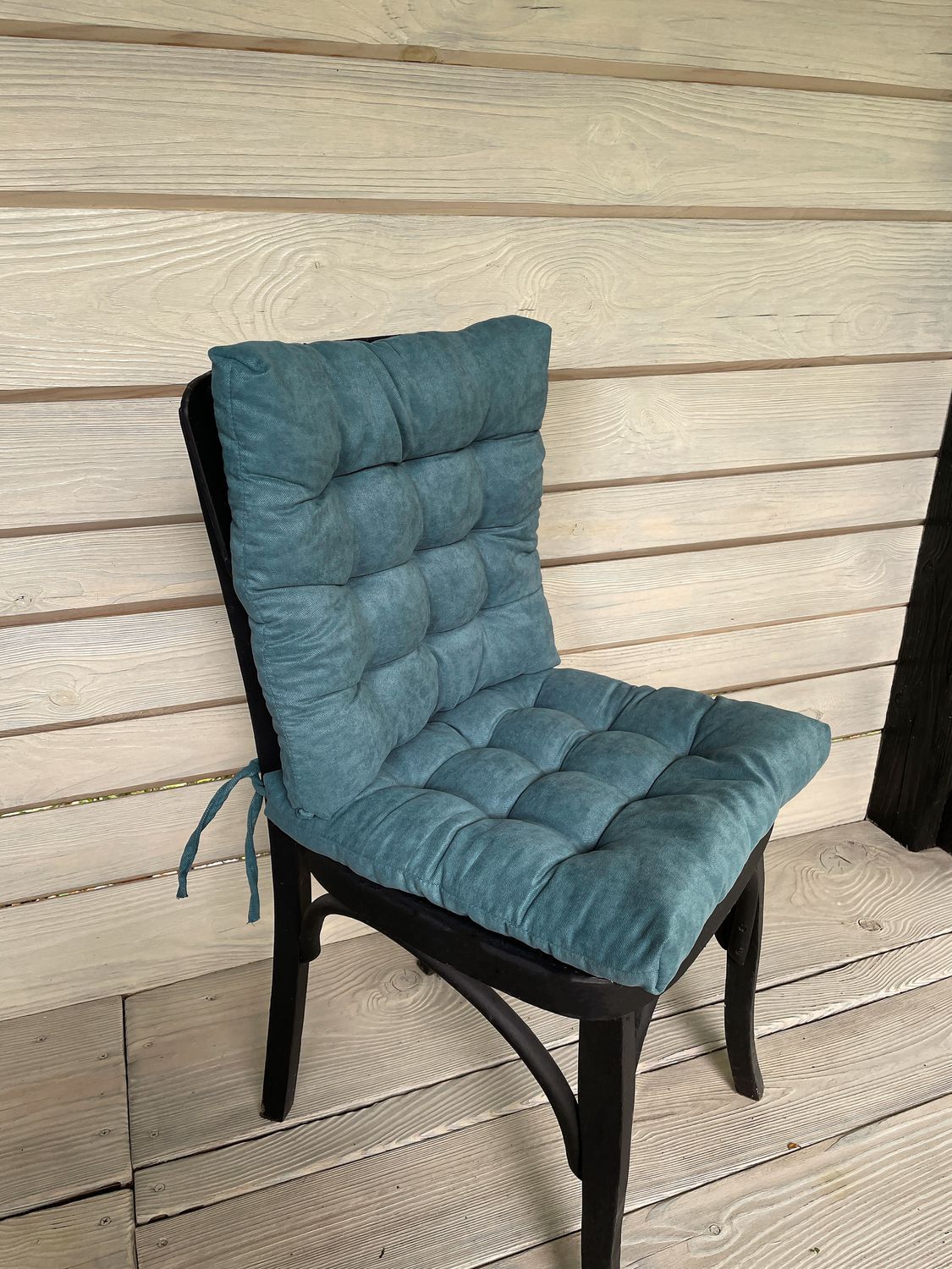 Подушка для стульев (40x40х5 см) Decorator Sparta цвет серо-голубой 84-072
