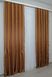 Атласные шторы Монорей цвет коричневый 787ш Фото 4