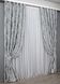 Двостороння тканина блекаут-софт, колекція "Лілія" висота 2,8м колір сірий 333ш (А) Фото 3