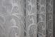 Арка (275х170см) жаккардовая с макраме На кухню, балкон цвет серый с белым 51-101 Фото 5