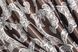 Комплект готовых штор из ткани блэкаут-софт "Дамаск" цвет коричневый с бежевым 942ш Фото 7