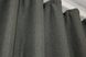 Комплект готових лляних штор колекції "Льон Мішковина" колір сірий 1282ш Фото 6