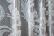 Комплект готовых штор блэкаут-софт, коллекция "Лилия" цвет серый 333ш (А) Фото 9