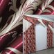 Уценка! Комплект шторы с ламбрекеном на карниз 3м цвет бордовый с золотистым 144лш 79-018 Фото 1