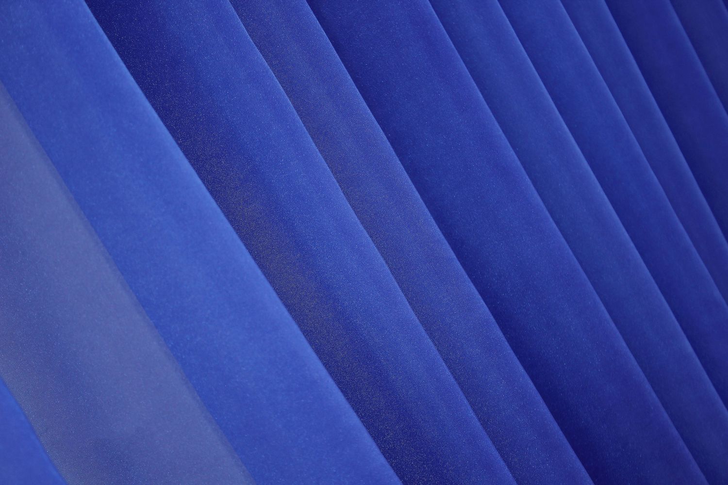 Готовый (2шт2,9х2,9м) комплект декоративных штор из шифона цвет синий 006дк 10-823