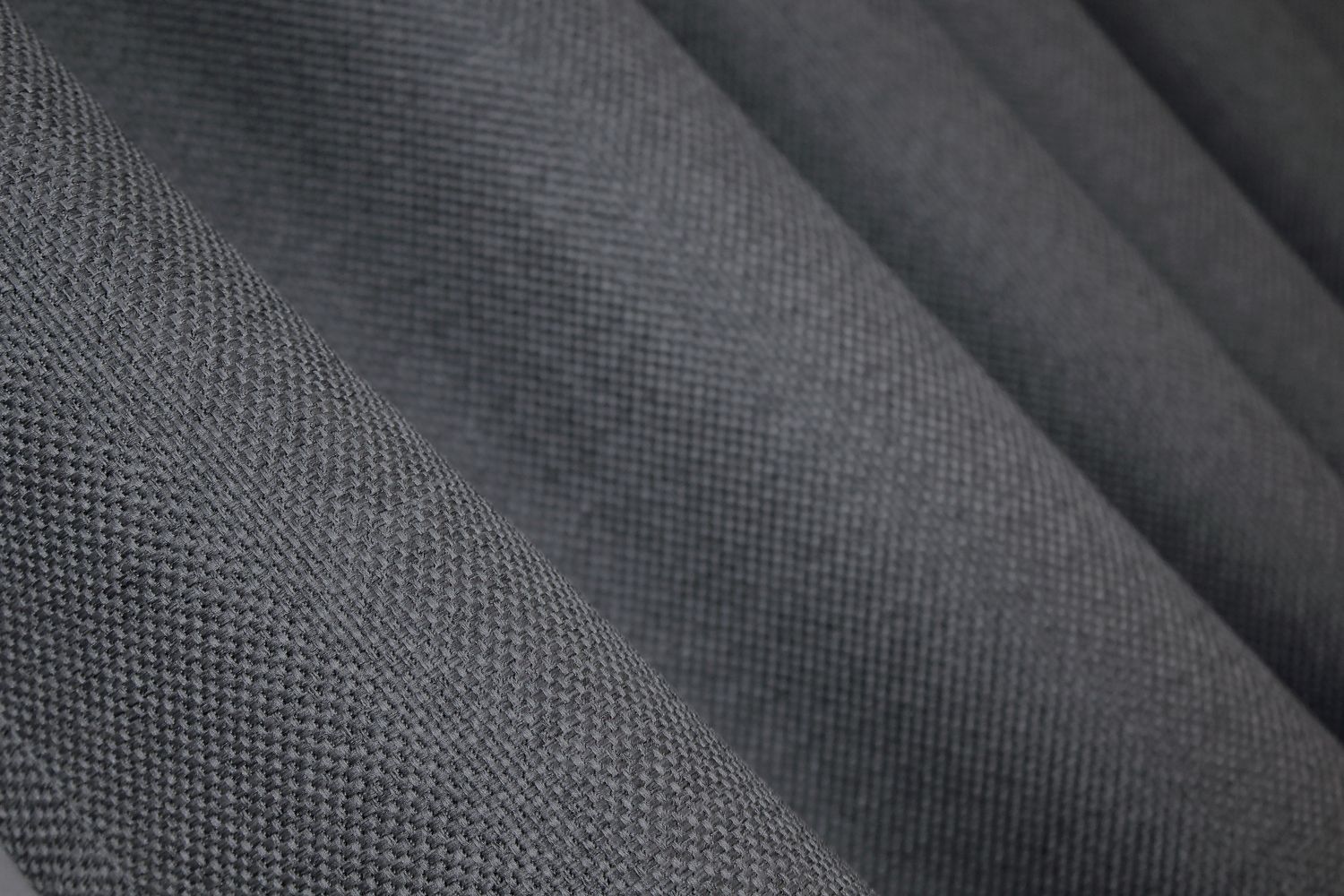 Шторна тканина льн-блекаут висота 2,8м колір сіро-блакитний 1355ш