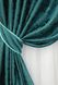 Комплект готовых штор из ткани блэкаут цвет темно-бирюзовый 992ш Фото 4