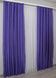 Комплект штор з тканини льон, колекція "Льон Мішковина" колір фіолетовий 1066ш Фото 5