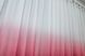 Тюль растяжка "Омбре" на батисте цвет марсала с белым 579т Фото 8