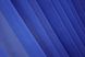 Готовий (2шт2,9х2,9м) комплект декоративних штор з шифону колір синій 006дк 10-823 Фото 7
