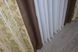 Комбинированные шторы блэкаут цвет шоколадный с бежево-коричневым 016дк (1238-984-834ш) Фото 7