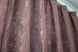 Комплект штор из ткани жаккард коллекция "Sultan YL" Турция цвет малиново-серый 1209ш Фото 6