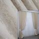 Комплект готових штор, льон мармур, колекція "Pavliani" колір світло-бежевий 1178ш Фото 1