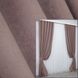 Комплект штор из ткани микровелюр SPARTA цвет пудровый 1250ш Фото 1