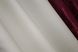 Комплект (2шт 1х1,7м) коротких комбинированных штор из блэкаута цвет красный с бежевым 032дк (1181-1291ш) 12-0011 Фото 8