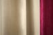 Комбинированные шторы из бархата цвет красный с золотистым 014дк (900-1038ш) Фото 7