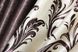 Комбинированные шторы из ткани блэкаут цвет коричневый с бежевым 014дк (094-101шБ) Фото 9