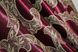 Комплект готовых штор из ткани блэкаут цвет красный с бежевым 385ш(А) Фото 9