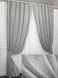 Комплект штор из ткани блэкаут-софт, коллекция "Сакура", цвет серый 885ш Фото 1