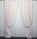 Комплект готовых штор из ткани софт "Люкс" цвет светло-персиковый 780ш Фото 2
