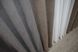 Комбинированные шторы из микровелюра цвет графитово-серый с какао 016дк (1031-963-842ш)  Фото 7