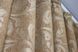 Комплект штор із тканини льон рогожка, колекція "Лілія" колір гірчичний 808ш Фото 6