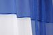 Кухонные шторы (270х170см) с ламбрекеном, на карниз 1-1,5м цвет синий с белым 090к 50-625 Фото 4