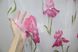 Тюль органза з великим квітковим принтом колір рожевий 1182т Фото 5