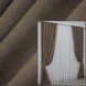 Комплект штор из ткани микровелюр SPARTA цвет мокко 1036ш Фото 1