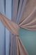 Комбинированные шторы из микровелюра цвет голубовато-лавандовый с пудровым 016дк (1191-969-1250ш) Фото 4