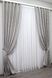 Комплект штор жаккард коллекция "Мрамор Al1" цвет светло-серый 443ш Фото 2
