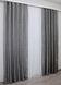 Комплект штор, колекція "Льон Мішковина" колір сірий 108ш Фото 5