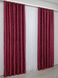 Комплект готовых штор с ткани блэкаут "Корона" цвет красный 1181ш Фото 4
