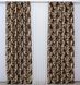 Комплект готовых штор блэкаут-софт, коллекция "Лилия" цвет коричневый101ш (А) Фото 5