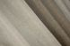 Комбинированные шторы из ткани лен "Лен Мешковина" цвет бежевый с капучино 016дк (114-673-114ш) Фото 10