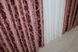 Комплект готовых штор с ткани блэкаут "Корона" цвет марсала 1113ш Фото 7