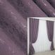 Комплект готовых штор, лен мрамор, коллекция "Pavliani" цвет фиолетовый 1171ш Фото 1