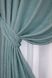 Комплект готовых штор, лен мрамор, коллекция "Pavliani" цвет темно-голубой 1371ш Фото 5