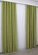 Комплект штор ,лен рогожка, коллекция "Саванна" цвет оливковый 637ш Фото 6
