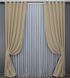 Комплект штор из ткани блэкаут, коллекция "Midnight" цвет кремовый 1222ш Фото 2
