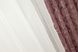 Кухонные шторки (400х170см) с подвязками цвет марсала с бежевым 111к 52-0431 Фото 5