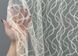 Тюль фатин с вышивкой и люрексом Цвет молочный с золотистым 1833т Фото 4