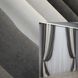 Комбинированные шторы из микровелюра цвет серый со светло-серым 016дк (839-1197-839ш) Фото 1