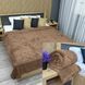 Плед-покривало Ромб 200х230 см (+-5см) Коричневий (87-258) Фото 1
