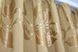 Комплект готових щільних жаккардових штор колір золотистий 1020ш Фото 6