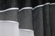 Кухонные шторы (280х170см) с ламбрекеном, на карниз 1-1,5м цвет белый с черным 091к 52-0796 Фото 5
