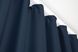 Шторна тканина блекаут, колекція "Midnight" колір темно-синій 1164ш Фото 6