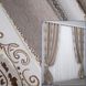 Комплект готовых шторы из ткани софт цвет светлое какао 1255ш Фото 1