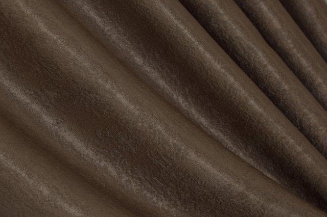 Плотная шторная ткань "Софт" цвет тёмно-коричневый 094ш