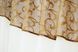 Кухонные шторы (280х170см) с ламбрекеном, на карниз 1-1,5м цвет коричневый с молочным 084к 59-485 Фото 5